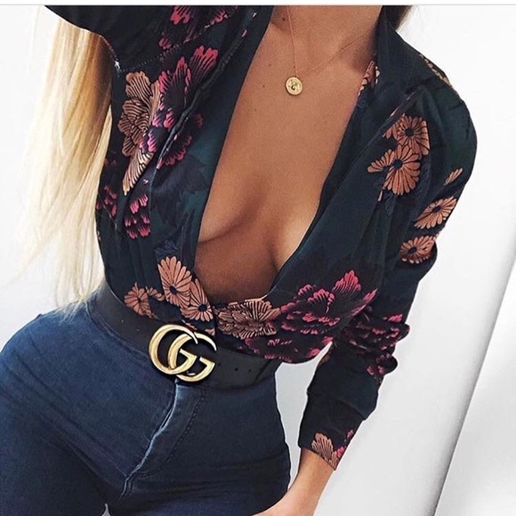 Floral Jumpsuit - Picture 2 of 2